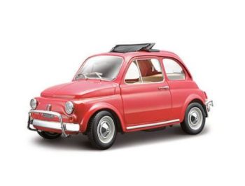 Bburago 1:24 Fiat 500L (1968) Red