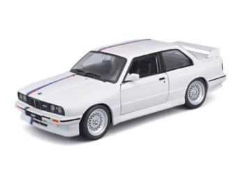 Bburago 1:24 Plus BMW 3 Series M3 1988 White