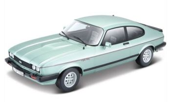 Bburago 1:24 Plus Ford Capri 1982 light green