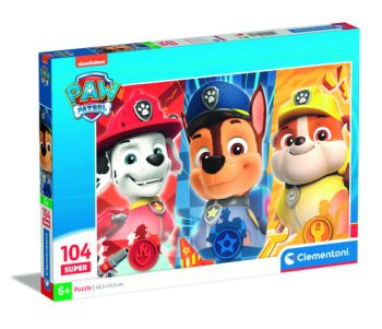 PUZZLE 104 SUPER PAW PATROL