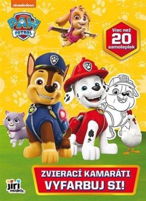 Vyfarbuj si! Labková patrola: Kamaráti zvieratká