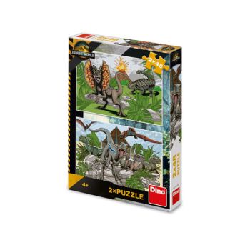 JURSKÝ SVĚT 2x48 Puzzle