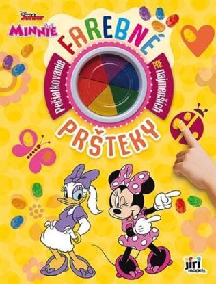 Farebné pršteky - Minnie