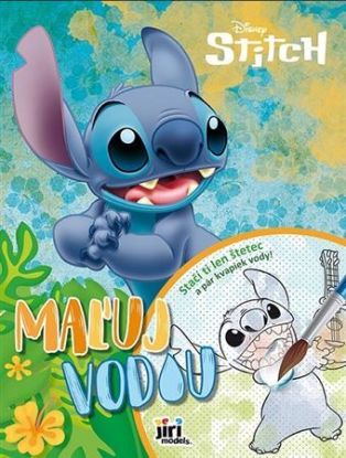 Maľuj vodou A4 - Lilo & Stitch