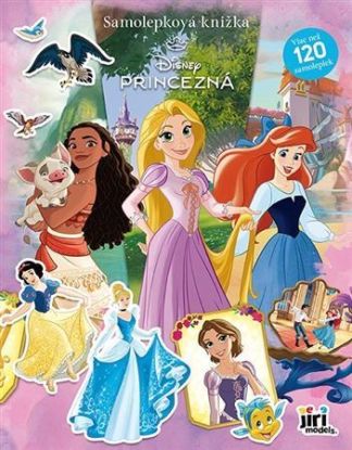 Samolepková knižka - Disney Princezné