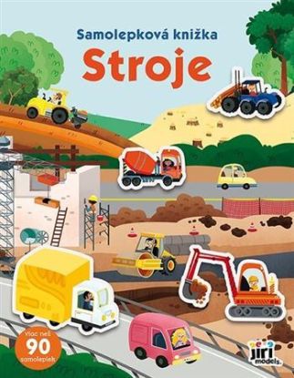 Samolepková knižka - Stroje