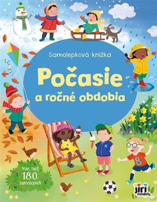 Samolepková knižka - Počasie a ročné obdobie