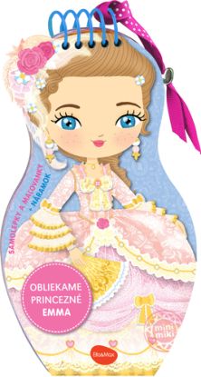 Obliekame bábiky: Princezná Emma – Maľovanky