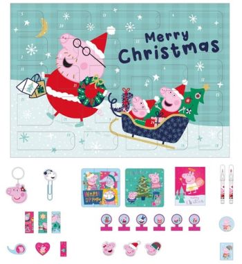 Adventný kalendár Peppa Pig