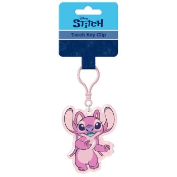Lilo a Stitch kľúčenka so svetlom - Angel