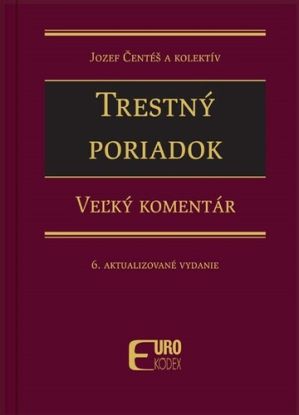 Trestný poriadok, 6. aktualizované vydanie
