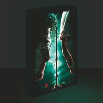 Svietiaci obraz 30x40 Harry Potter - Harry vs. Voldemort