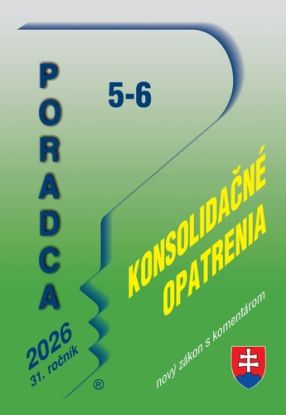 Poradca 5-6/2026 – Konsolidačné opatrenia – nový zákon s komentárom
