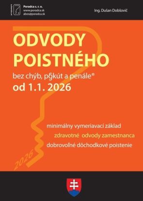Odvody poistného od 1. 1. 2026