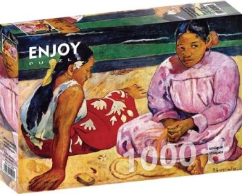 Puzzle Paul Gauguin: Tahitské ženy na pláži