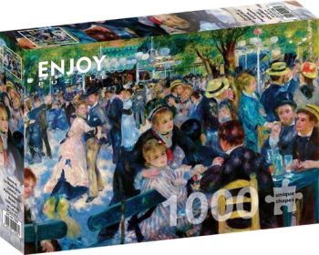 Puzzle Auguste Renoir: Tanec v Moulin de la Galette