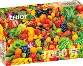 Puzzle Ovocie a zelenina