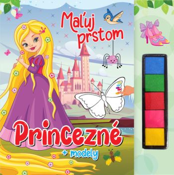 Maľuj prstom - Princezné