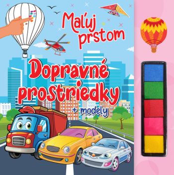 Maľuj prstom - Dopravné prostriedky