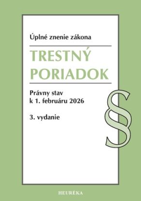 Trestný poriadok 2/2026, 3. vydanie