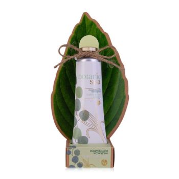Set starostlivosti o ruky BOTANIC SPA s pilníkom v darčekovej krabičke, Krém na ruky a nechty 30 ml, pilník na nechty, vôňa: eukalyptus, citrónová tráva