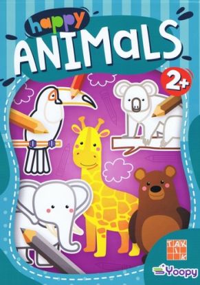 Happy Animals omaľovanka, 2. vydanie