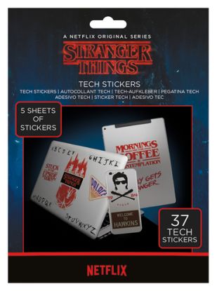 Samolepky Stranger Things - sada 37ks