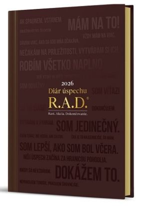 Diár úspechu R.A.D. 2026 (hnedý)
