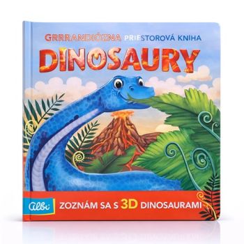 Grrrandiózna priestorová kniha DINOSAURY