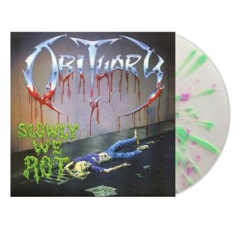 Obituary - Slowly We Rot (Violet Green Splatter) LP