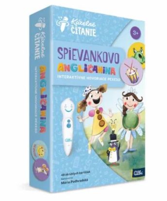 Kúzelné čítanie hra pexeso - Spievankovo: Angličanina