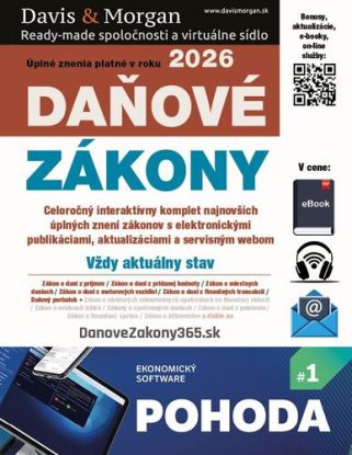 Daňové zákony 2026 - XXL ProFi