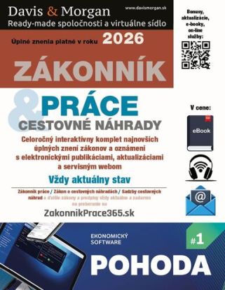 Zákonník práce a Cestovné náhrady 2026