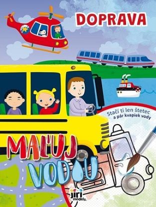 Maľuj vodou A4 Doprava