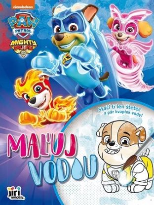 Maľuj vodou A4 Labková patrola