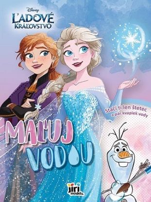 Maľuj vodou A4 Ľadové kráľovstvo