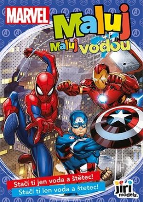 Maľuj vodou A5 Marvel