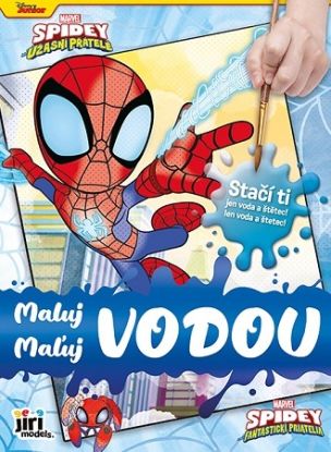 Maľuj vodou Spidey