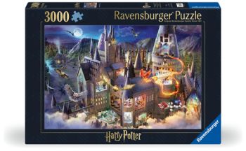 Harry Potter: Rokfortský hrad 3000 dielikov