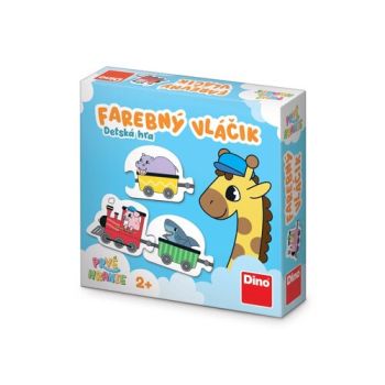PRVÉ HRANIE: Farebný vláčik SK Naučná hra