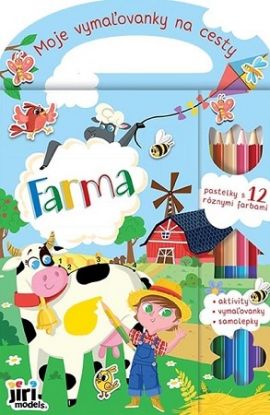 Moje vymaľovanky na cesty - Farma