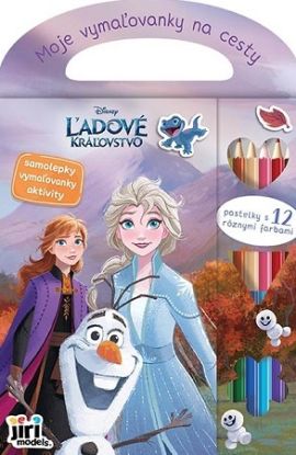 Moje vymaľovanky na cesty - Ľadové kráľovstvo