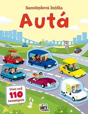 Samolepková knižka - Autá