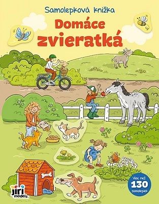 Samolepková knižka - Domáce zvieratká