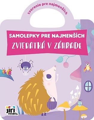 Samolepky pre najmenších - Zvieratká v záhrade