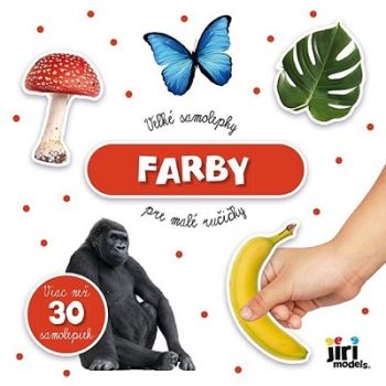 Veľké samolepky pre malé ručičky -  Farby