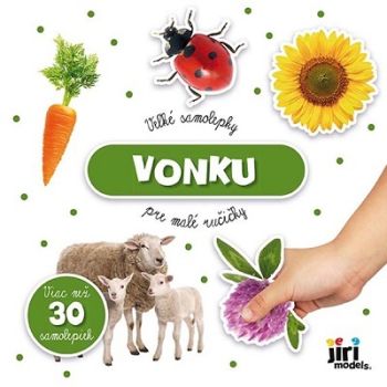 Veľké samolepky pre malé ručičky - Vonku