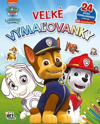 Veľké vymaľovanky - Labková patrola