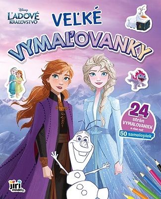 Veľké vymaľovanky - Ľadové kráľovstvo