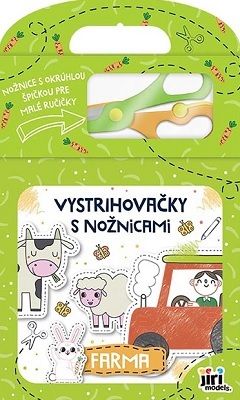 Vystrihovačky s nožnicami - Farma